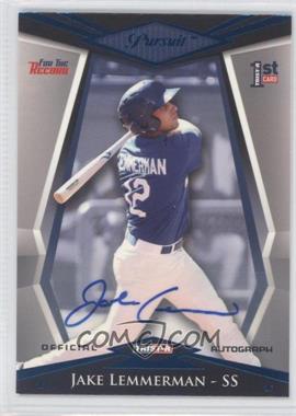 2011 TRISTAR Pursuit - [Base] - Blue Autographs #48 - Jake Lemmerman /50