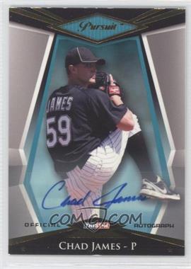 2011 TRISTAR Pursuit - [Base] - Gold Autographs #18 - Chad James /111