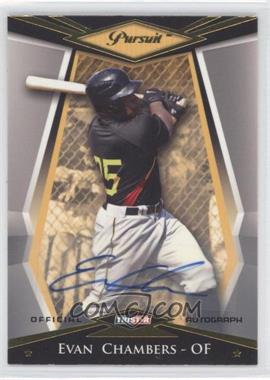 2011 TRISTAR Pursuit - [Base] - Gold Autographs #78 - Evan Chambers /111