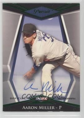 2011 TRISTAR Pursuit - [Base] - Green Autographs #57 - Aaron Miller /25