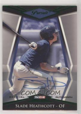 2011 TRISTAR Pursuit - [Base] - Green Autographs #72 - Slade Heathcott /25