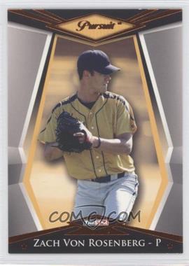 2011 TRISTAR Pursuit - [Base] - Orange #56 - Zach Von Rosenberg /99