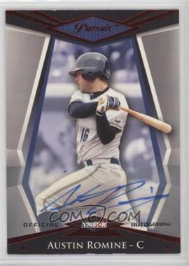 2011 TRISTAR Pursuit - [Base] - Red Autographs #38 - Austin Romine /5 [Noted]