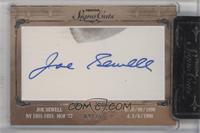 Joe Sewell [Cut Signature] #/25