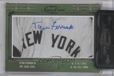 2011 TRISTAR Signa Cuts Cut Autographs - Bronx Edition - Silver #_TOFE - Tom Ferrick /25