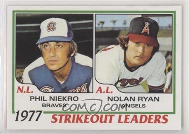 2011 Topps - 60 Years of Topps #60YOT-27 - Phil Niekro, Nolan Ryan