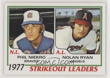 2011 Topps - 60 Years of Topps #60YOT-27 - Phil Niekro, Nolan Ryan