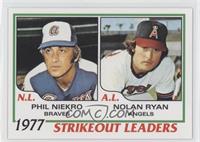 Phil Niekro, Nolan Ryan