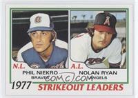 Phil Niekro, Nolan Ryan