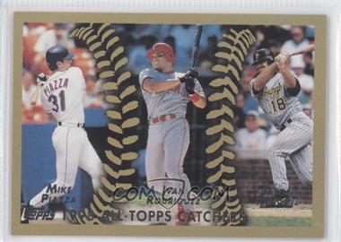 2011 Topps - 60 Years of Topps #60YOT-48 - Ivan Rodriguez, Jason Kendall, Mike Piazza