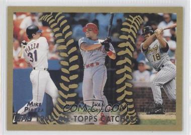 2011 Topps - 60 Years of Topps #60YOT-48 - Ivan Rodriguez, Jason Kendall, Mike Piazza