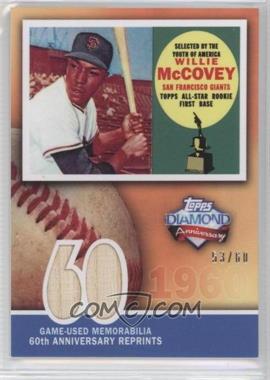 2011 Topps - 60th Anniversary Reprints Relics #60ARR-WM - Willie McCovey /60