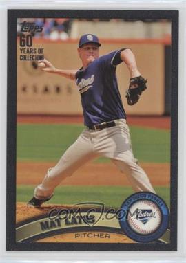 2011 Topps - [Base] - Black #120 - Mat Latos /60