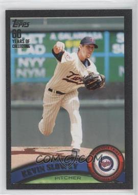 2011 Topps - [Base] - Black #281 - Kevin Slowey /60