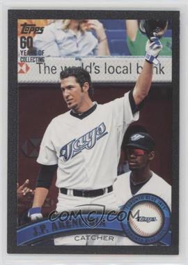 2011 Topps - [Base] - Black #587 - J.P. Arencibia /60