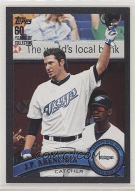 2011 Topps - [Base] - Black #587 - J.P. Arencibia /60