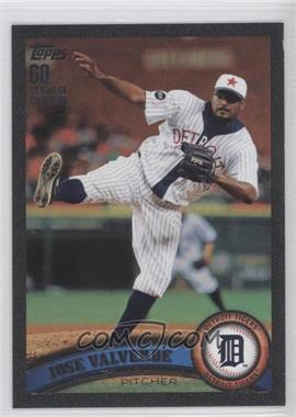 2011 Topps - [Base] - Black #594 - Jose Valverde /60