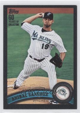 2011 Topps - [Base] - Black #596 - Anibal Sanchez /60