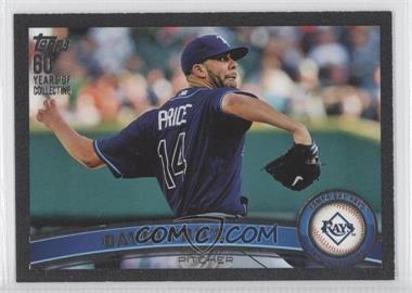 2011 Topps - [Base] - Black #61 - David Price /60