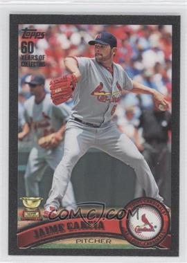 2011 Topps - [Base] - Black #643 - Jaime Garcia /60