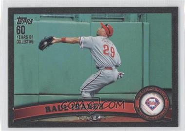 2011 Topps - [Base] - Black #656 - Raul Ibanez /60