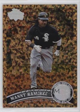 2011 Topps - [Base] - Cognac Diamond Anniversary #128 - Manny Ramirez