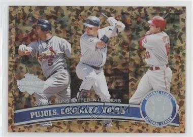 2011 Topps - [Base] - Cognac Diamond Anniversary #138 - League Leaders - Albert Pujols, Carlos Gonzalez, Joey Votto