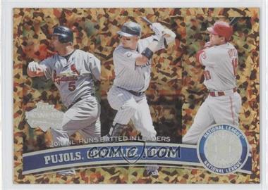 2011 Topps - [Base] - Cognac Diamond Anniversary #138 - League Leaders - Albert Pujols, Carlos Gonzalez, Joey Votto