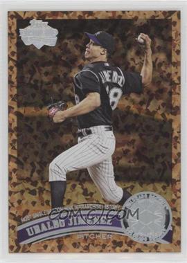 2011 Topps - [Base] - Cognac Diamond Anniversary #141 - Checklist - Ubaldo Jimenez