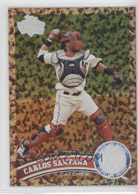 2011 Topps - [Base] - Cognac Diamond Anniversary #209.1 - Carlos Santana