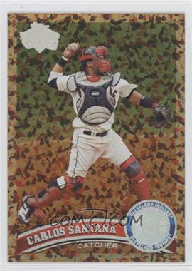 2011 Topps - [Base] - Cognac Diamond Anniversary #209.1 - Carlos Santana