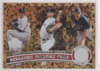 League Leaders - Felix Hernandez, Clay Buchholz, David Price