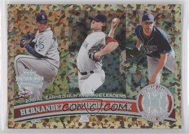 2011 Topps - [Base] - Cognac Diamond Anniversary #235 - League Leaders - Felix Hernandez, Clay Buchholz, David Price