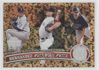 League Leaders - Felix Hernandez, Clay Buchholz, David Price