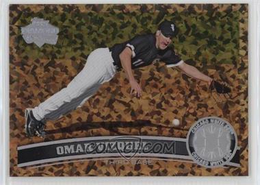 2011 Topps - [Base] - Cognac Diamond Anniversary #243 - Omar Vizquel