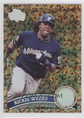 2011 Topps - [Base] - Cognac Diamond Anniversary #266 - Rickie Weeks