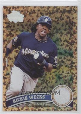 2011 Topps - [Base] - Cognac Diamond Anniversary #266 - Rickie Weeks