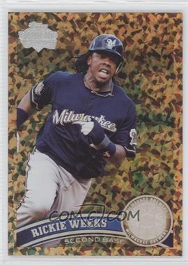 2011 Topps - [Base] - Cognac Diamond Anniversary #266 - Rickie Weeks