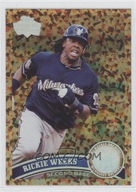 2011 Topps - [Base] - Cognac Diamond Anniversary #266 - Rickie Weeks