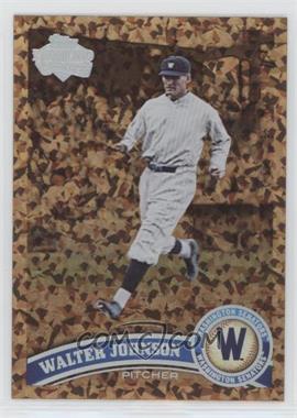 2011 Topps - [Base] - Cognac Diamond Anniversary #300.2 - SP Legend Variation - Walter Johnson