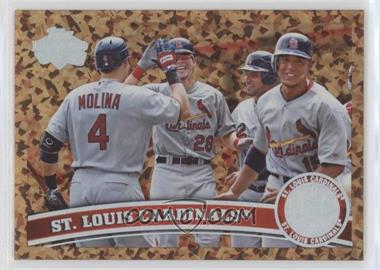 2011 Topps - [Base] - Cognac Diamond Anniversary #334 - St. Louis Cardinals Team