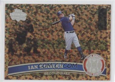 2011 Topps - [Base] - Cognac Diamond Anniversary #405.1 - Ian Kinsler