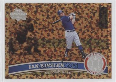 2011 Topps - [Base] - Cognac Diamond Anniversary #405.1 - Ian Kinsler