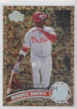 2011 Topps - [Base] - Cognac Diamond Anniversary #421 - Domonic Brown