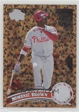 2011 Topps - [Base] - Cognac Diamond Anniversary #421 - Domonic Brown