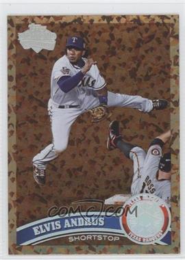 2011 Topps - [Base] - Cognac Diamond Anniversary #435.1 - Elvis Andrus