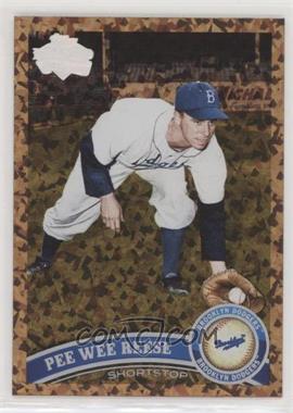 2011 Topps - [Base] - Cognac Diamond Anniversary #435.2 - SP Legend Variation - Pee Wee Reese