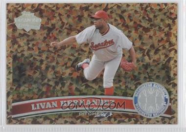 2011 Topps - [Base] - Cognac Diamond Anniversary #451 - Livan Hernandez