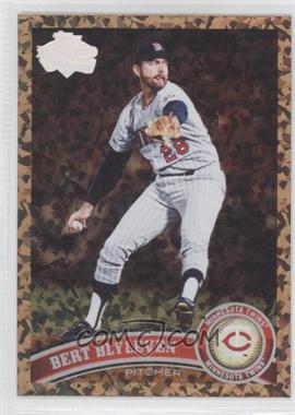 2011 Topps - [Base] - Cognac Diamond Anniversary #570.2 - SP Legend Variation - Bert Blyleven