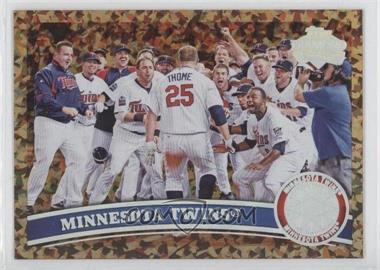 2011 Topps - [Base] - Cognac Diamond Anniversary #614 - Minnesota Twins Team